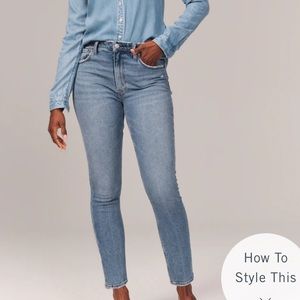 Abercrombie curve love jeans